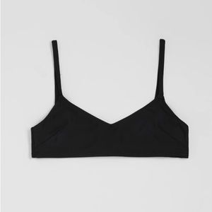 Nu Swim Ha-Ra Swim Top, Black, size Large